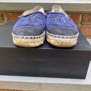 Chanel Denim Espadrilles